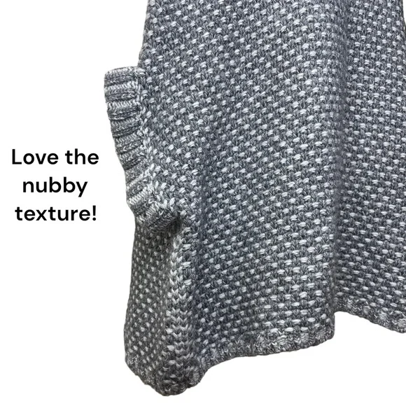 Kemailu Chunky Cowl Neck Wool/Alpaca Sweater ITALY Lagenlook Oversized Size L - Picture 10 of 15